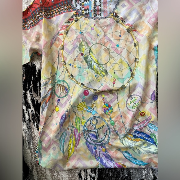 NWOT Johnny Was dream catcher blouse sold out everywhere (small) - Picture 3 of 6